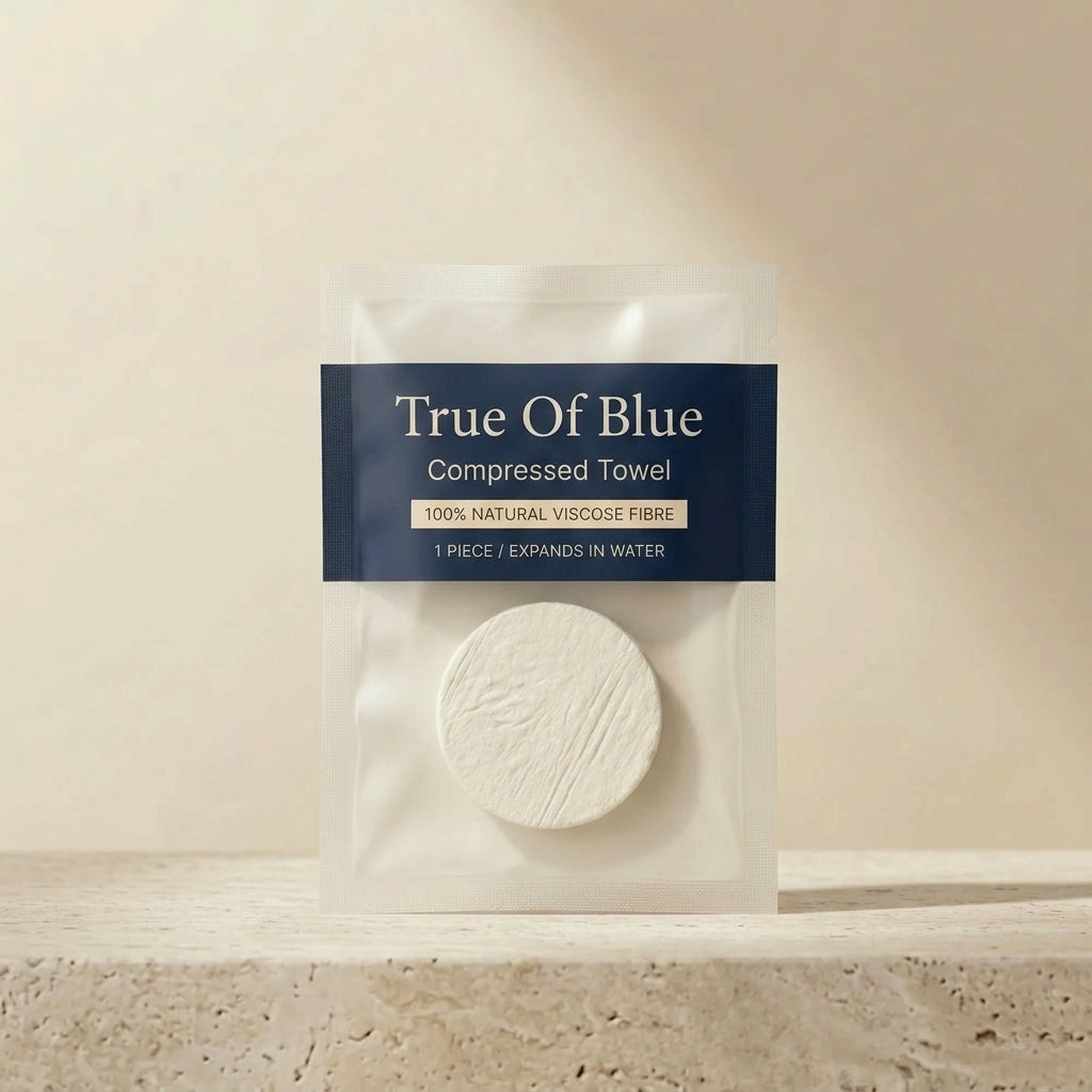 TrueOfBlue™ Compressed Towel