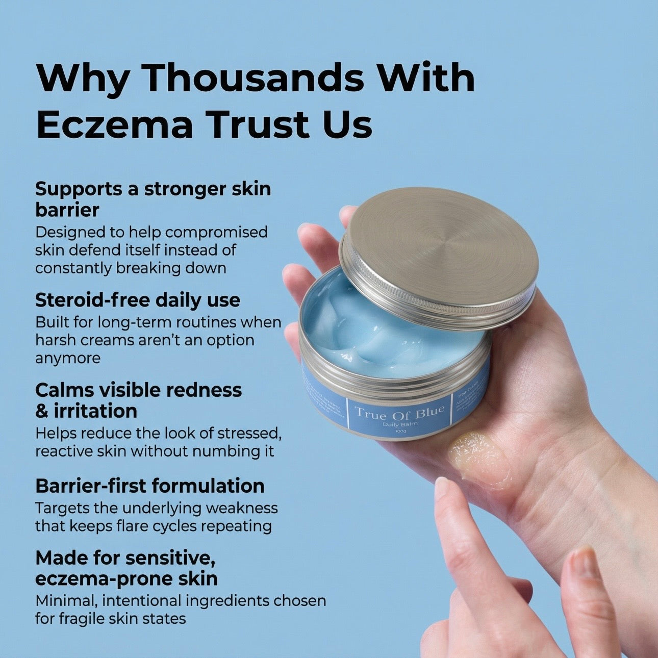 TrueOfBlue™ Methylene Blue Daily Balm