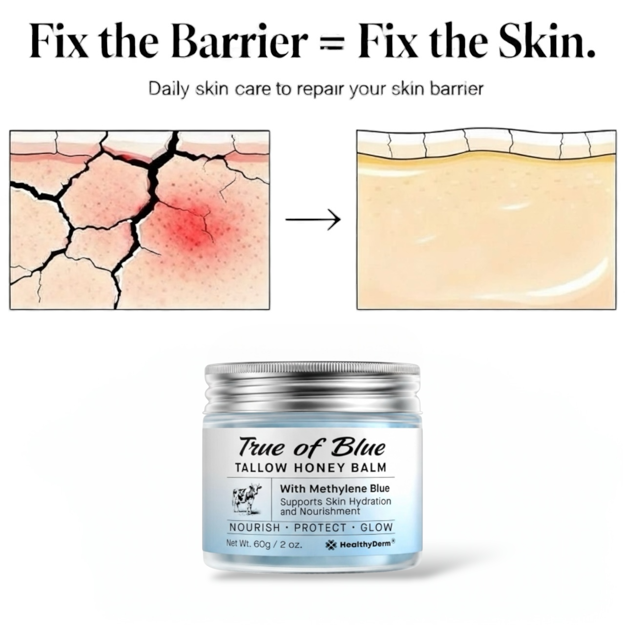 TrueOfBlue™ Daily Balm