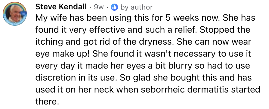 Customer comment